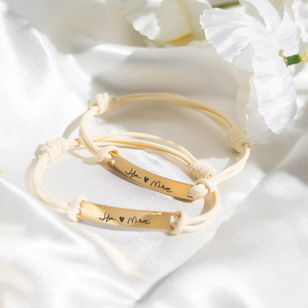 Personalized Corded Bracelet